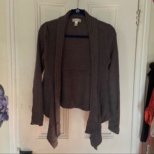 Dressbarn cardigan in charcoal, size large